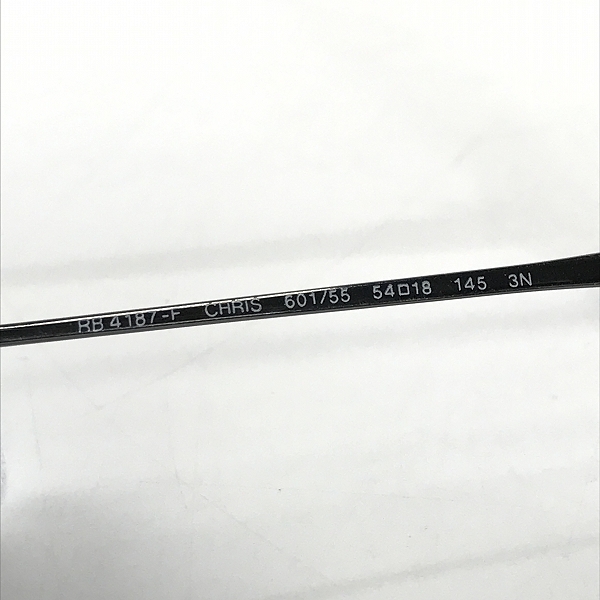 実際に弊社で買取させて頂いたRay-Ban/レイバン CHRIS/クリス サングラスフレーム/アイウェア RB4187-Fの画像 5枚目