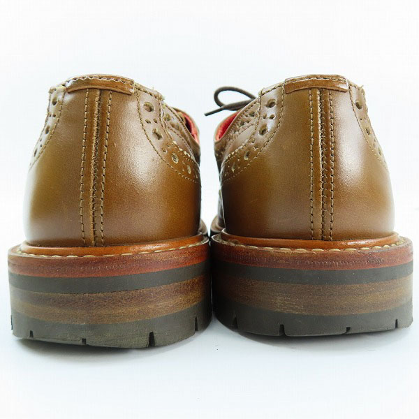 実際に弊社で買取させて頂いたTrickers/トリッカーズ ウィングチップシューズ M7292 ブラウン/7の画像 1枚目