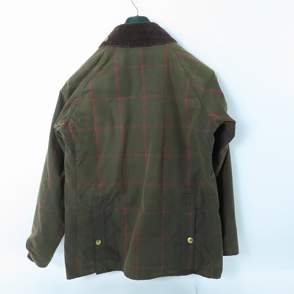 実際に弊社で買取させて頂いたBarbour/バブアー Bedale SL ビデイル オイルドジャケット ペイズリー裏地 1402340/38の画像 1枚目