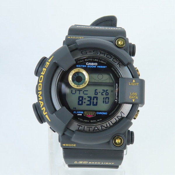 実際に弊社で買取させて頂いたG-SHOCK/Gショック MASTER OF G - SEA FROGMAN/フロッグマン 30周年記念 GW-8230B-9AJRの画像 1枚目