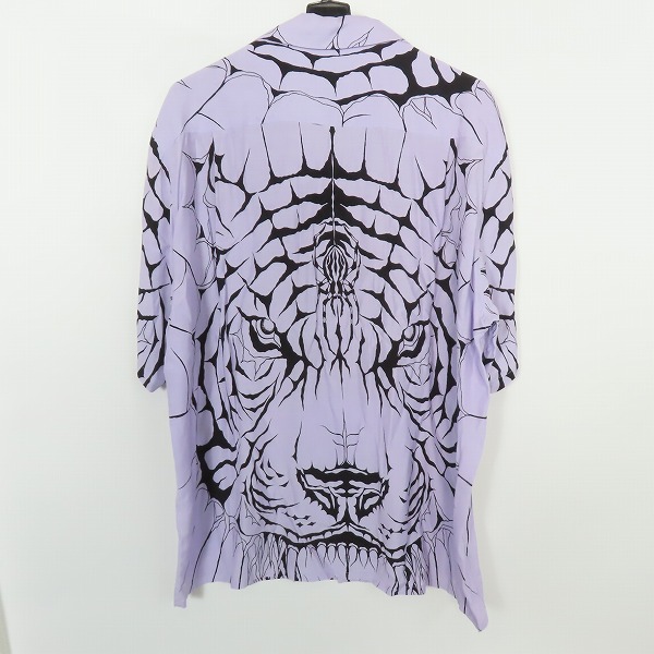 実際に弊社で買取させて頂いたWACKO MARIA×WOLF'S HEAD/ワコマリア×ウルフズヘッド HAWAIIAN SHIRTS/ XXLの画像 1枚目