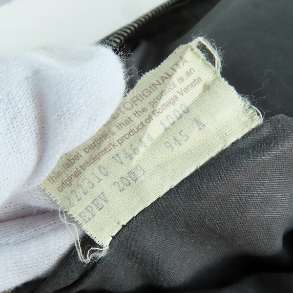 実際に弊社で買取させて頂いたBOTTEGA VENETA/ボッテガヴェネタ イントレチャート ベルトバッグ ボディバッグ 222310の画像 8枚目