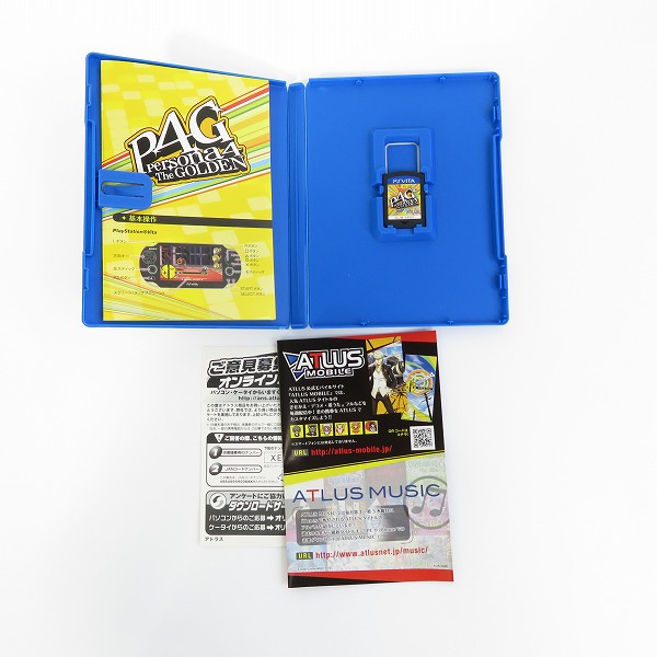 実際に弊社で買取させて頂いたPS Vita 用 ソフト みんなのGOLF6/ペルソナ4 ザ ゴールデン/ゴッドイーター2 3点セットの画像 2枚目
