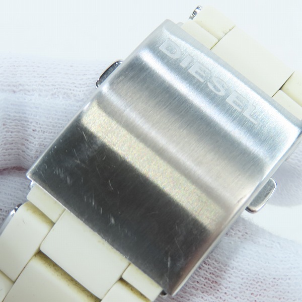 実際に弊社で買取させて頂いたDIESEL/ディーゼル 腕時計 TIMEFRAMES DZ-5306【動作未確認】の画像 5枚目