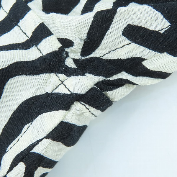 実際に弊社で買取させて頂いた【JPタグ】CELINE/セリーヌ ゼブラプリント ルーズフィット アロハシャツ 2C517235S/38の画像 7枚目