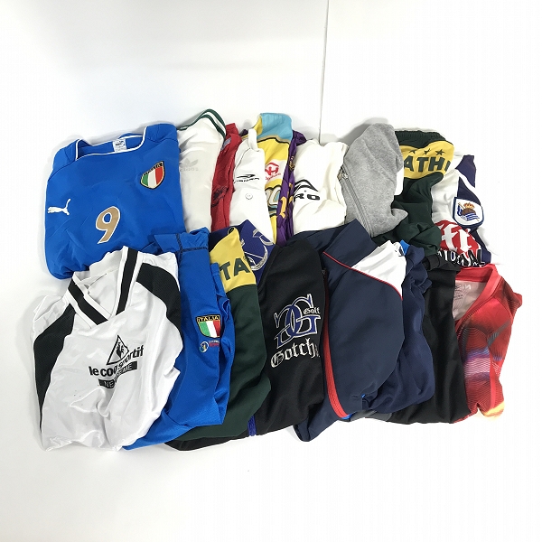実際に弊社で買取させて頂いた【おまとめ】プーマ/アディダス/リーボック 等 ユニフォーム/Tシャツ/トレーニングウェア 他