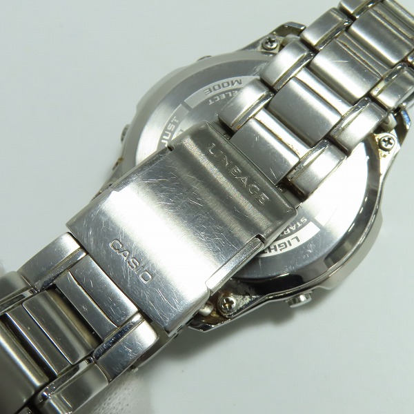 実際に弊社で買取させて頂いたCASIO/カシオ WAVE CEPTOR/ウェーブセプター LINEAGE/リニエージ 電波ソーラー 時計/ウォッチ LIW-500の画像 7枚目
