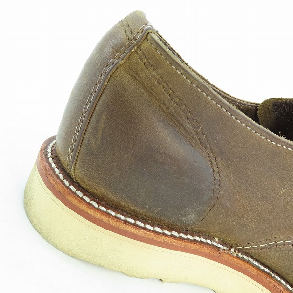 実際に弊社で買取させて頂いたCHIPPEWA/チペワ 4"MOC TOE WEDGE OXFORD 4 インチ モックトゥ ウェッジ オックスフォード 1901M42/7Eの画像 8枚目