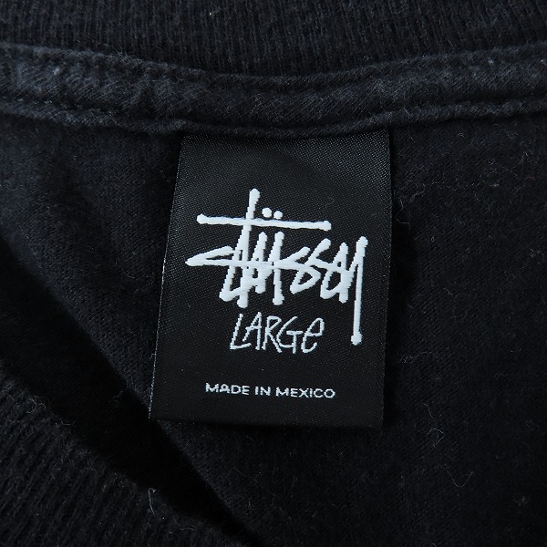 実際に弊社で買取させて頂いたmastermind JAPAN×STUSSY/マスターマインドジャパン×ステューシー 半袖Tシャツ Lの画像 2枚目