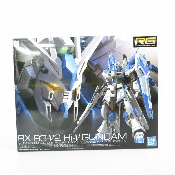 実際に弊社で買取させて頂いた【未組立】BANDAI/バンダイ RG 1/144 機動戦士ガンダム 逆襲のシャア Hi-νガンダム/ガンプラ