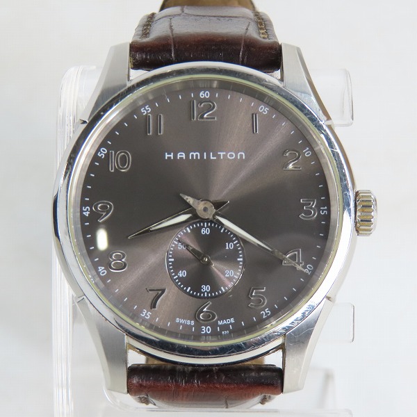 実際に弊社で買取させて頂いたHAMILTON/ハミルトン 腕時計/ウォッチ ジャズマスター H384110【動作未確認】