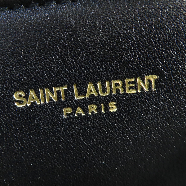 実際に弊社で買取させて頂いたSAINT LAURENT/サンローラン レザー 2way ボーリングバッグ ボストンバッグの画像 6枚目