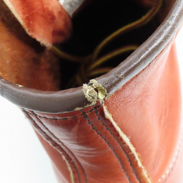 実際に弊社で買取させて頂いたRED WING/レッドウィング アイリッシュセッター モックトゥ ブーツ 8875/8Eの画像 6枚目