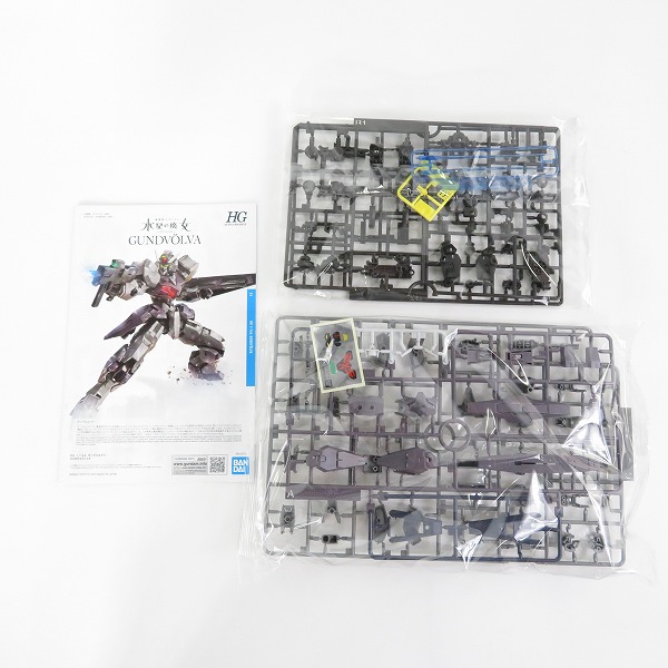 実際に弊社で買取させて頂いた【未組立】バンダイ HG 1/144 ガンダム水星の魔女 ティックバラン/ガンヴォルヴァ/デミトレーナー/拡張パーツ 4点セットの画像 2枚目