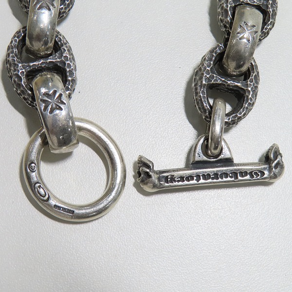 実際に弊社で買取させて頂いた【ギャラ付き】Gabor/ガボール 2ライオンヘッドリンクブレスレットの画像 4枚目