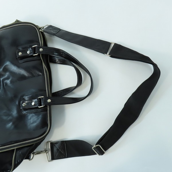 実際に弊社で買取させて頂いたCOMME des GARCONS SHIRT × FRED PERRY/コムデギャルソンシャツ×フレッドペリー 2way ボストンバック S16309/2460の画像 8枚目