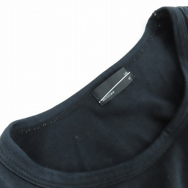 実際に弊社で買取させて頂いたLAD MUSICIAN/ラッドミュージシャン 18AW プリントTシャツ/42の画像 5枚目
