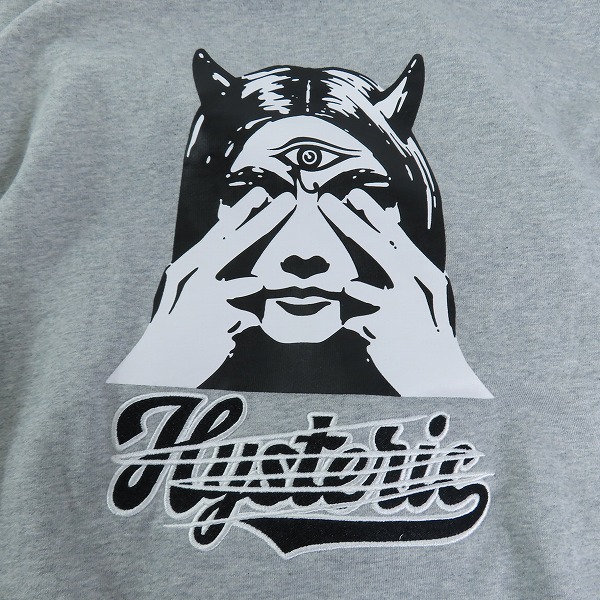 実際に弊社で買取させて頂いたHYSTERIC GLAMOUR×genzai/ヒステリックグラマー×ゲンザイ Zip Hoodie ジップアップパーカー GZ1183/Lの画像 7枚目