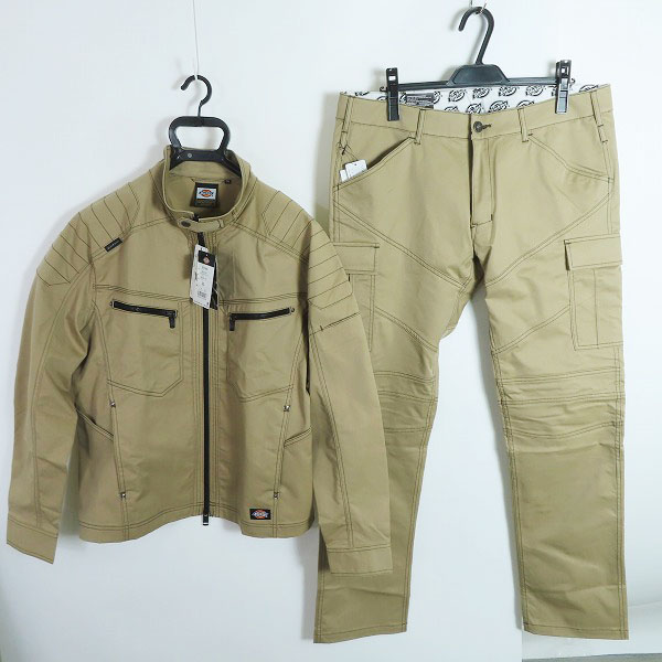 実際に弊社で買取させて頂いた【未使用】Dickie/ディッキーズ 作業着 セットアップ D-1840 Ｄ-1845 カーキ/3L/4L