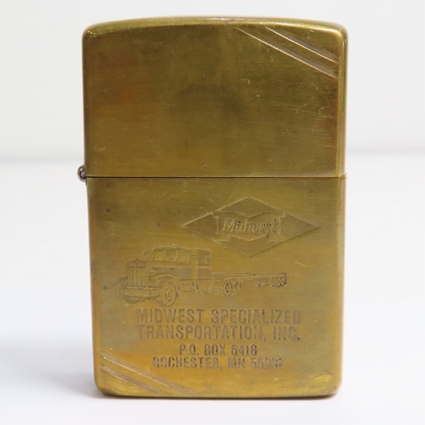 実際に弊社で買取させて頂いたZIPPO/ジッポー ヴィンテージ  COMMEMORATIVE 1932-1982 ダイアゴナルライン MIDWEST/1982年製