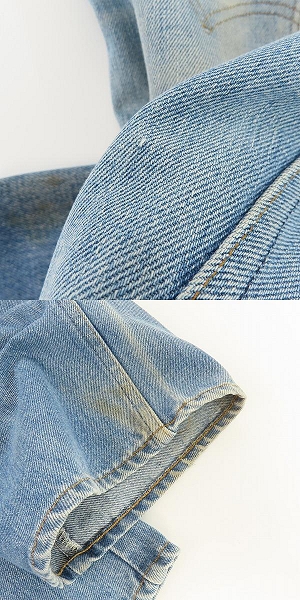 実際に弊社で買取させて頂いたLEVIS/リーバイス オレンジタブ 42TALON 刻印8 デニムパンツ 646-0917/30の画像 9枚目