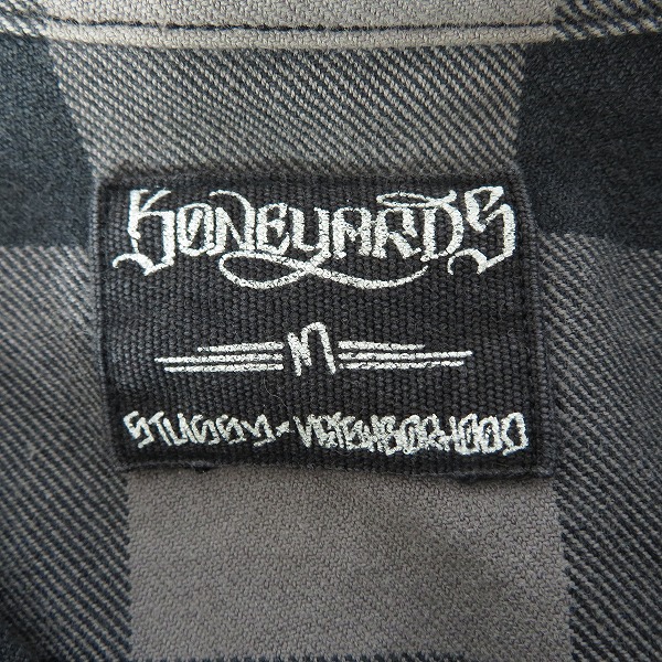 実際に弊社で買取させて頂いたSTUSSY×NEIGHBORHOOD/ステューシー×ネイバーフッド Saber.Check/C-Shirt.SS チェック柄 半袖シャツ/BESTN-SH-M02/Mの画像 2枚目