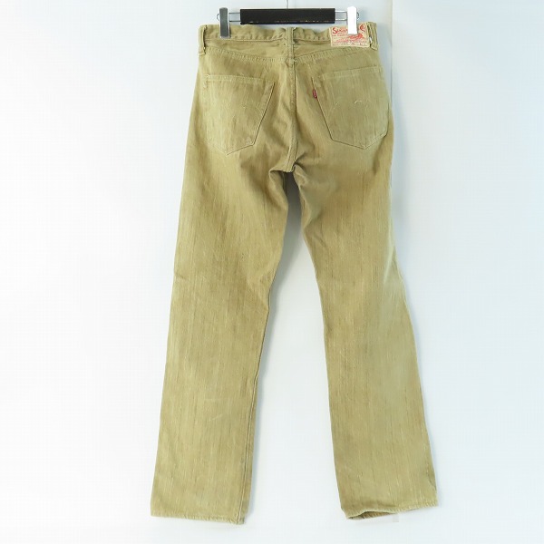 実際に弊社で買取させて頂いたSUGAR CANE/シュガーケーン Lot.285 ボタンフライ デニムパンツ /W30L34の画像 1枚目