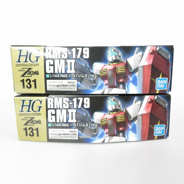 実際に弊社で買取させて頂いた【未組立】BANDAI/バンダイ HG 1/144 機動戦士Zガンダム RMS-179 ジムII 2点セット/ガンプラの画像 3枚目