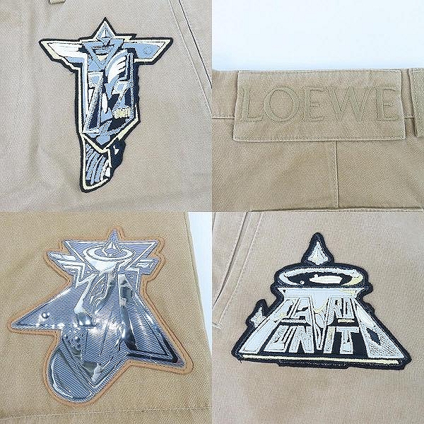 実際に弊社で買取させて頂いたLOEWE/ロエベ ワッペン ハーフパンツ H2162930BE/30の画像 7枚目