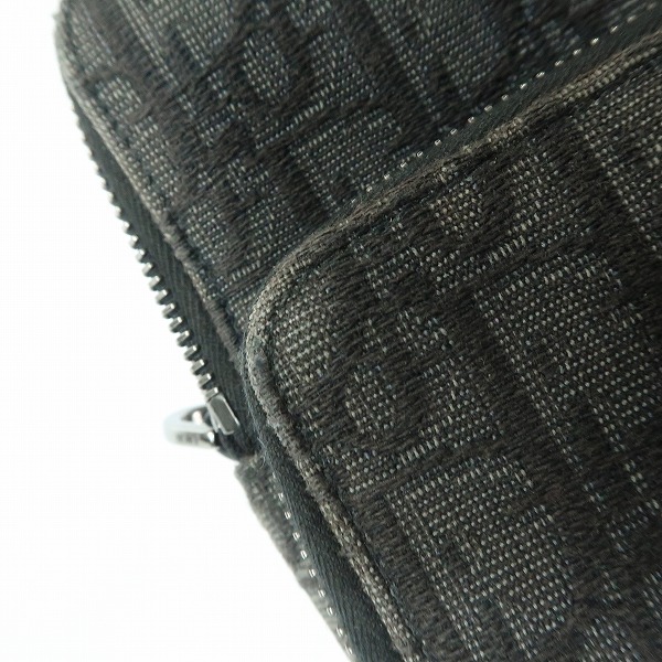 実際に弊社で買取させて頂いたDior/ディオール オブリーク マイクロポーチ ショルダー 2OBCA326YSEの画像 6枚目