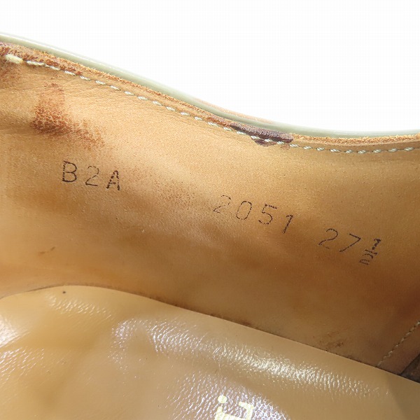 実際に弊社で買取させて頂いたREGAL/リーガル オックスフォード サドルシューズ 2051/27.5の画像 5枚目