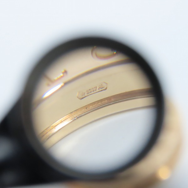 実際に弊社で買取させて頂いたBVLGARI/ブルガリ B.zero1/ビー・ゼロワン 1バンド リング 18K/Au750 ピンクゴールド 14.5号の画像 6枚目