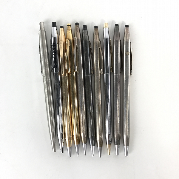 実際に弊社で買取させて頂いた【おまとめ】CROSS/クロス ボールペン/シャープペンシル