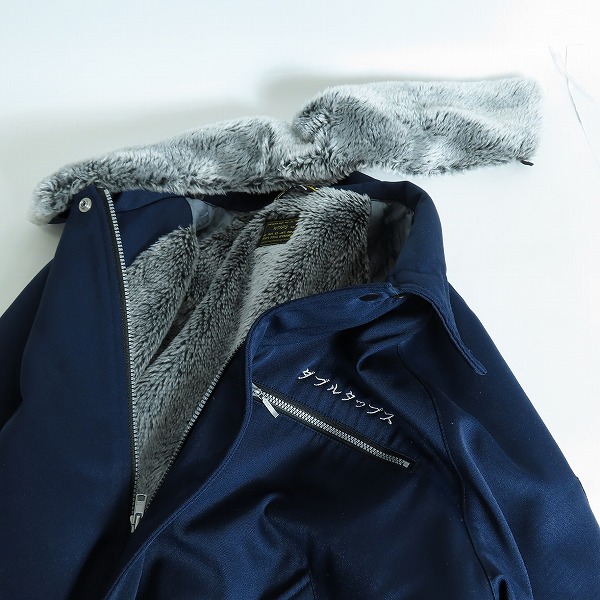 実際に弊社で買取させて頂いたWTAPS/ダブルタップス 寅壱/PILOT JUMPER パイロットジャンパー ジャケット 152ATTRD-JKM02S/Lの画像 2枚目