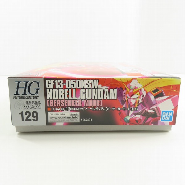 実際に弊社で買取させて頂いた【未組立】BANDAI/バンダイ HG 1/144 機動武闘伝Gガンダム GF13-050NSW ノーベルガンダム(バーサーカーモード)の画像 4枚目