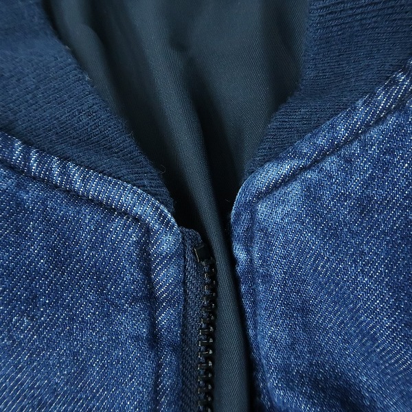 実際に弊社で買取させて頂いたWTAPS/ダブルタップス 22AW JFW-04 JACKET COTTON.DENIM INDIGO 04 デニム ブルゾン/ジャケット 222WVDT-JKM06/02の画像 7枚目
