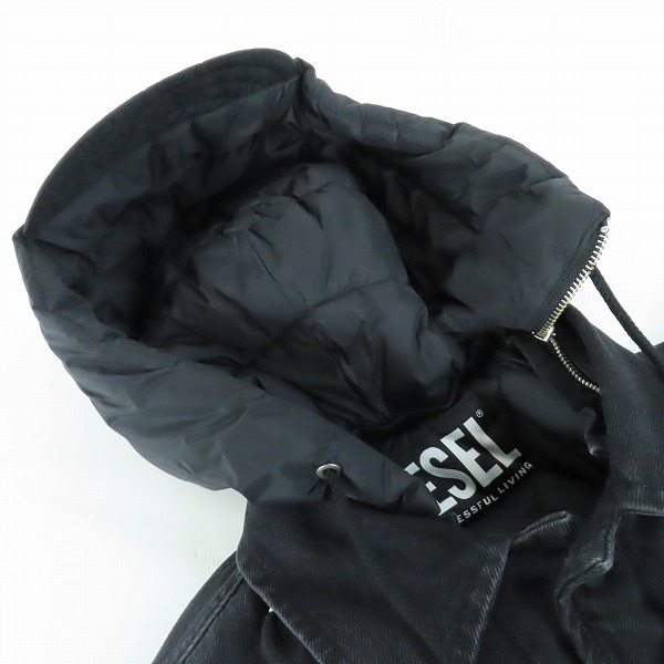 実際に弊社で買取させて頂いたDiesel/ディーゼル for Successful Living デニム切り替え中綿ジャケット/Mの画像 2枚目