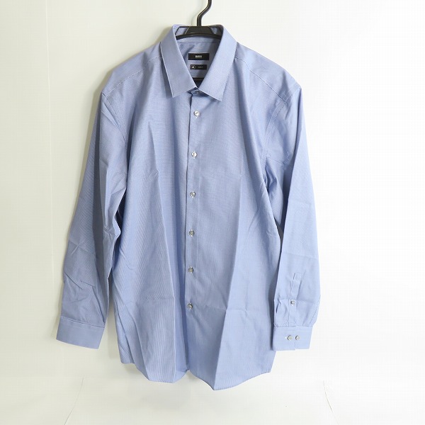 実際に弊社で買取させて頂いたHUGO BOSS/ヒューゴボス SLIM FIT 長袖シャツ ブルー系/46
