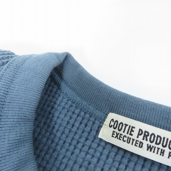 実際に弊社で買取させて頂いたCOOTIE/クーティー Suvin Waffle L/S Crew サーマル/ワッフル クルーネック トレーナー/Mの画像 5枚目