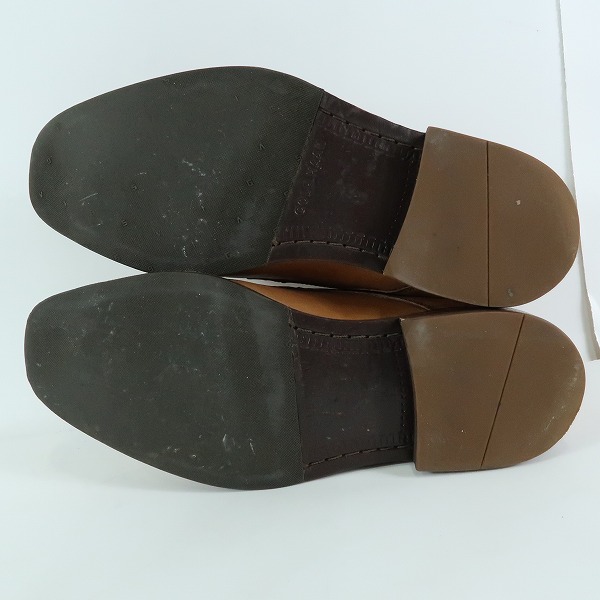 実際に弊社で買取させて頂いたCOLE HAAN/コールハーン ダブルモンクストラップ レザーシューズ/革靴 C12445 FC15/9の画像 2枚目