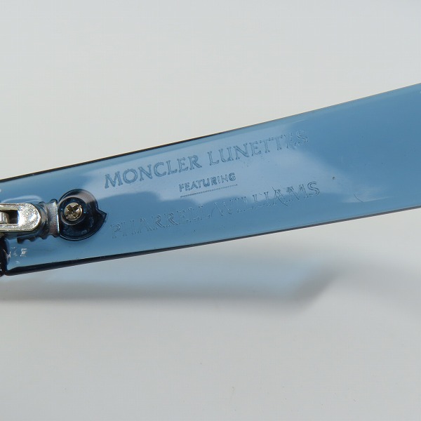 実際に弊社で買取させて頂いたMONCLER/モンクレール LUNETTES PHARRELL WILLIAMS/ルネット ファレル・ウィリアムス サングラス/アイウェアの画像 4枚目