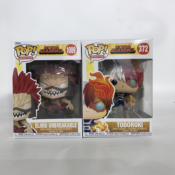 実際に弊社で買取させて頂いた【おまとめ】Funko/ファンコ Pop/ポップ 僕のヒーローアカデミア/ヒロアカ 轟/切島 鋭児郎/通形ミリオ 等 フィギュアの画像 2枚目