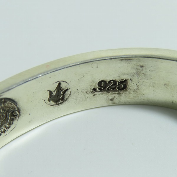 実際に弊社で買取させて頂いた【証明書付き】Gaboratory/ガボラトリー  CROWN MALTESE BANGLE/フラットバー バングルの画像 7枚目