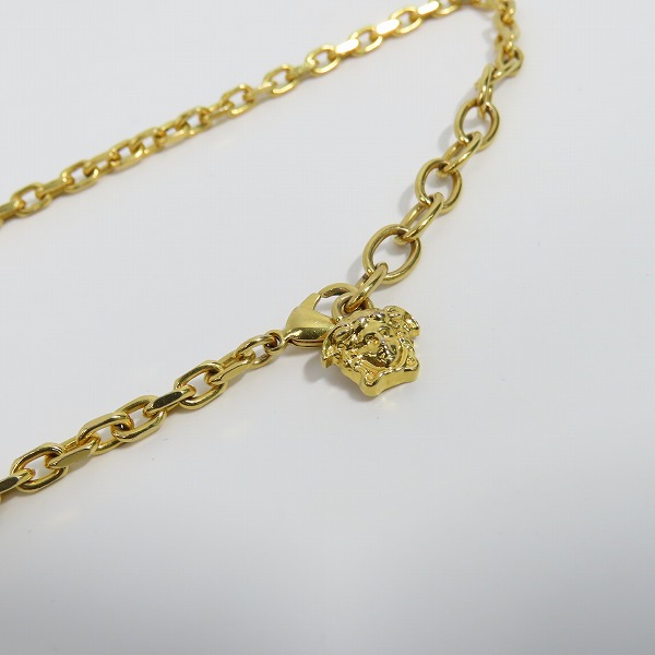 実際に弊社で買取させて頂いたVERSACE/ヴェルサーチ グレカ ネックレス DG17334Sの画像 5枚目