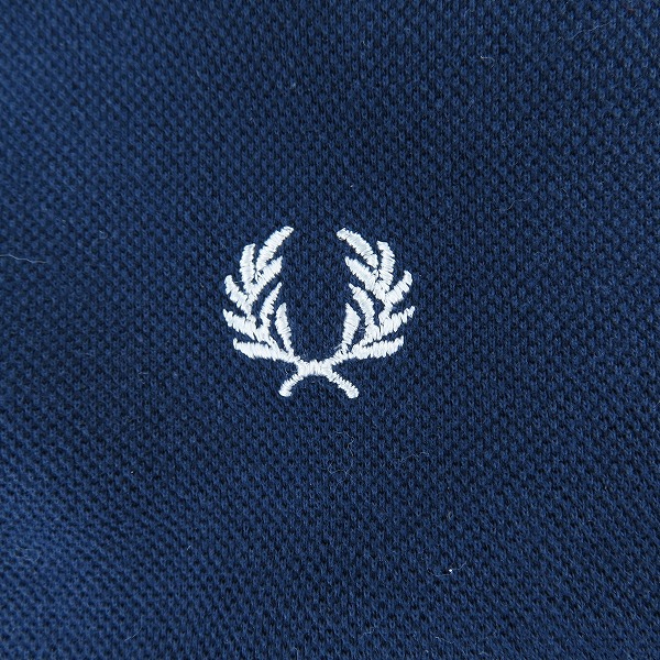実際に弊社で買取させて頂いたFRED PERRY/フレッドペリー 長袖ボーダーポロシャツ/Sの画像 3枚目