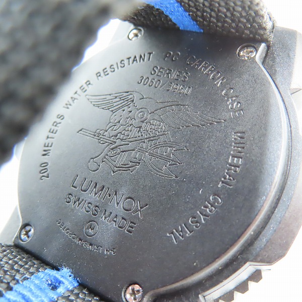 実際に弊社で買取させて頂いたLUMINOX/ルミノックス NAVY SEAL COLORMARK/ネイビーシールズ カラーマーク腕時計/ウォッチ 3053の画像 3枚目