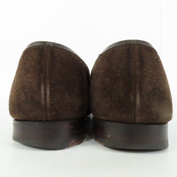 実際に弊社で買取させて頂いた【ジャンク】CROCKETT & JONES/クロケット＆ジョーンズ TEIGN ローファー/8.5Eの画像 1枚目