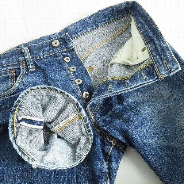 実際に弊社で買取させて頂いたMARNI/マルニ COMMESSA ボタンフライ デニムパンツ 31の画像 2枚目