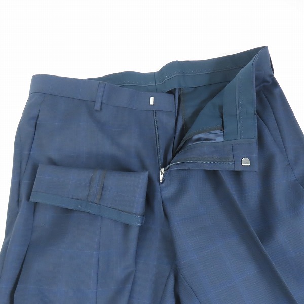 実際に弊社で買取させて頂いた【JPタグ】HUGO BOSS/ヒューゴボス GUABELLO 3ピース スーツ セットアップ 48の画像 4枚目