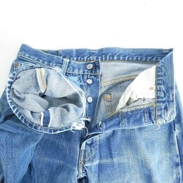 実際に弊社で買取させて頂いたLEVIS/リーバイス 501XX/555刻印/バレンシア工場  デニムパンツ/ジーンズ 501-0003 W33L36の画像 2枚目
